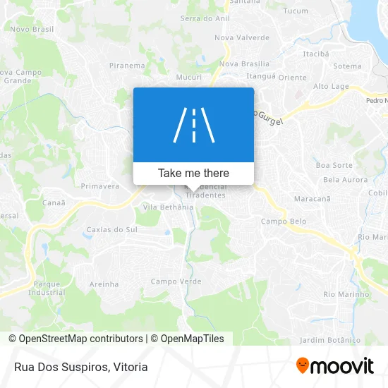 Rua Dos Suspiros map