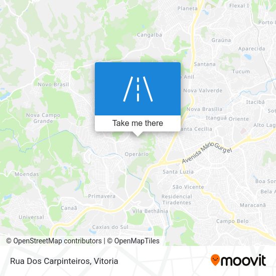 Rua Dos Carpinteiros map