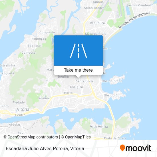 Escadaria Julio Alves Pereira map