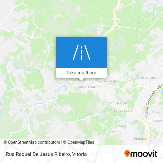 Rua Raquel De Jesus Ribeiro map