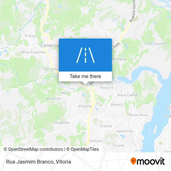 Rua Jasmim Branco map