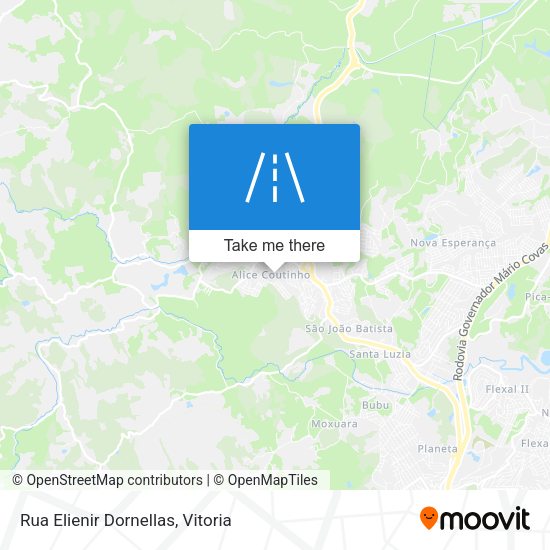 Rua Elienir Dornellas map