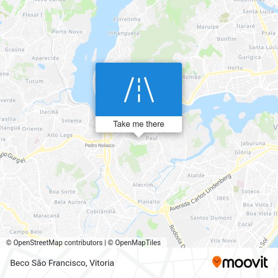 Beco São Francisco map