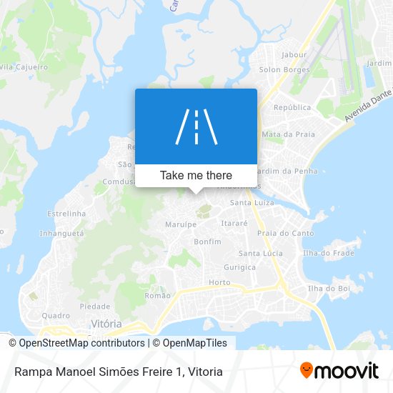 Rampa Manoel Simões Freire 1 map