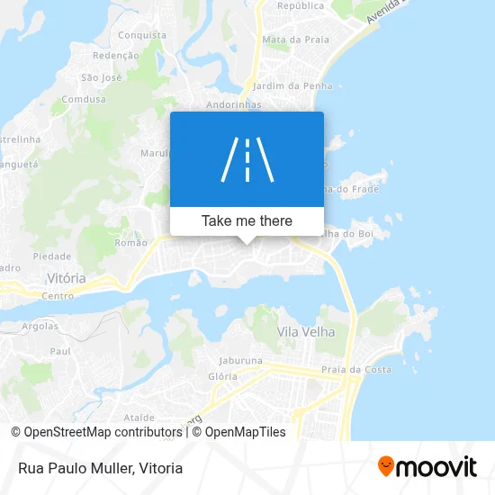 Rua Paulo Muller map