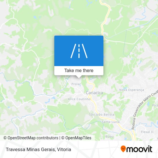 Travessa Minas Gerais map