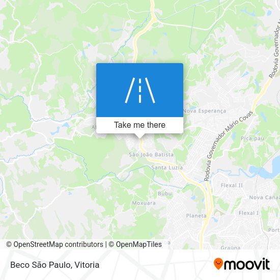 Beco São Paulo map
