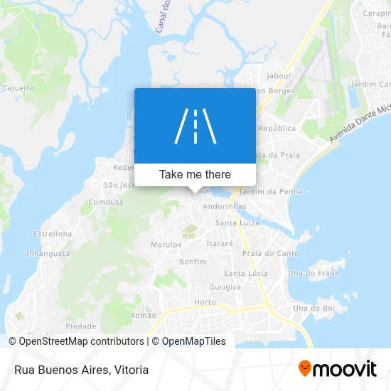 Rua Buenos Aires map