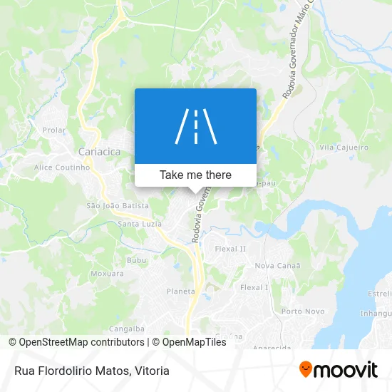 Rua Flordolirio Matos map