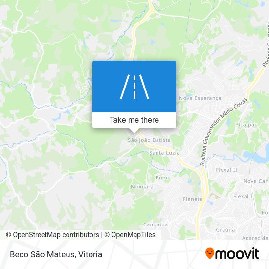 Beco São Mateus map