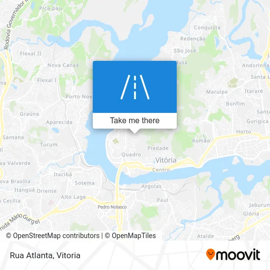 Rua Atlanta map