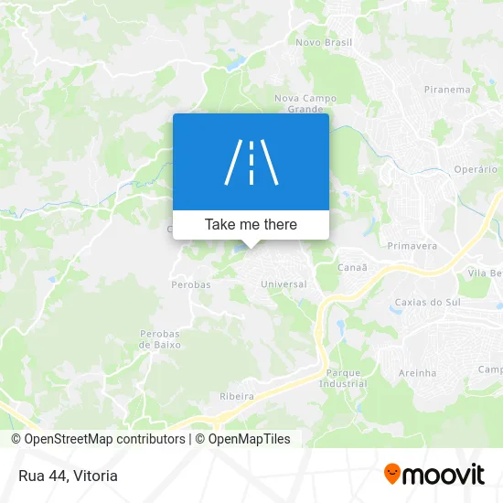 Rua 44 map