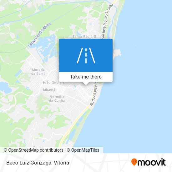 Beco Luiz Gonzaga map