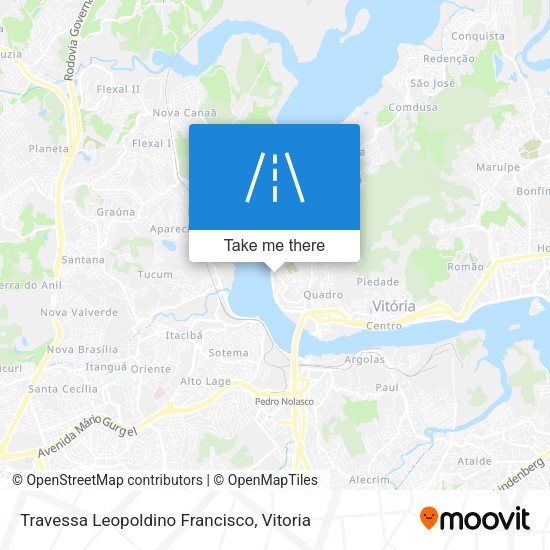 Travessa Leopoldino Francisco map