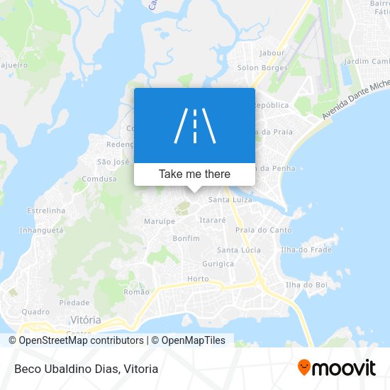 Beco Ubaldino Dias map