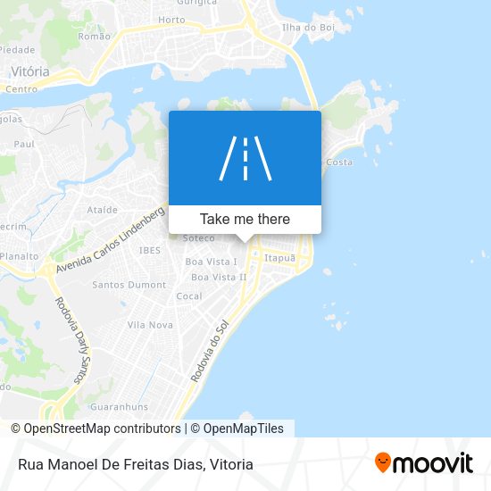 Rua Manoel De Freitas Dias map