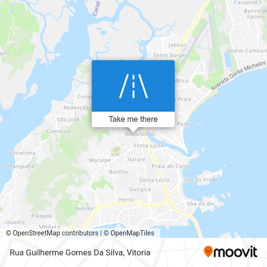 Rua Guilherme Gomes Da Silva map