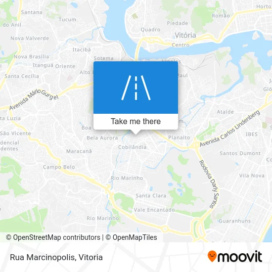 Rua Marcinopolis map