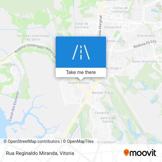 Rua Reginaldo Miranda map