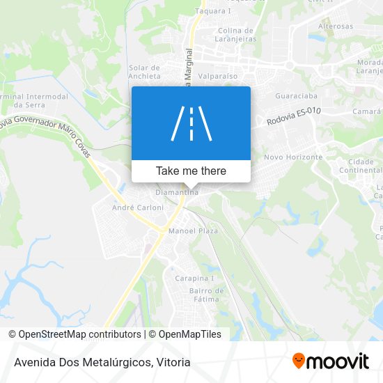 Avenida Dos Metalúrgicos map