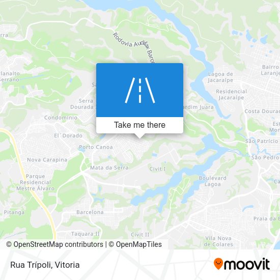 Rua Trípoli map