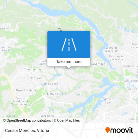Cecilia Meireles map
