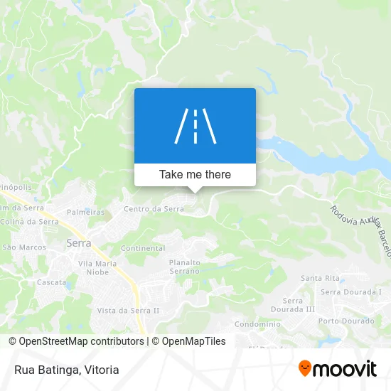 Rua Batinga map