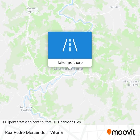 Rua Pedro Mercandelli map