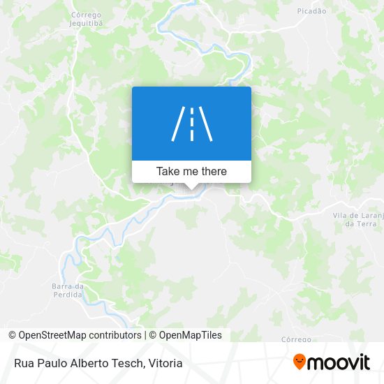 Rua Paulo Alberto Tesch map