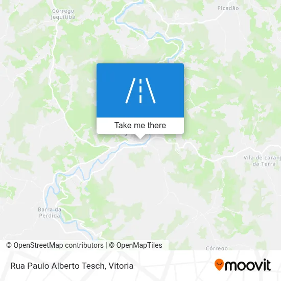 Rua Paulo Alberto Tesch map