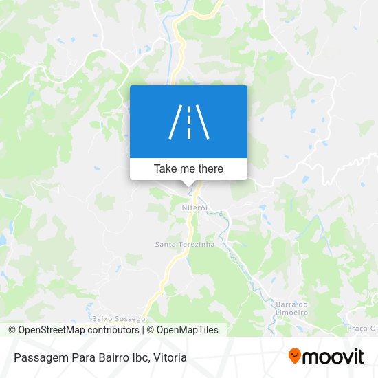 Passagem Para Bairro Ibc map