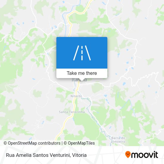 Rua Amelia Santos Venturini map