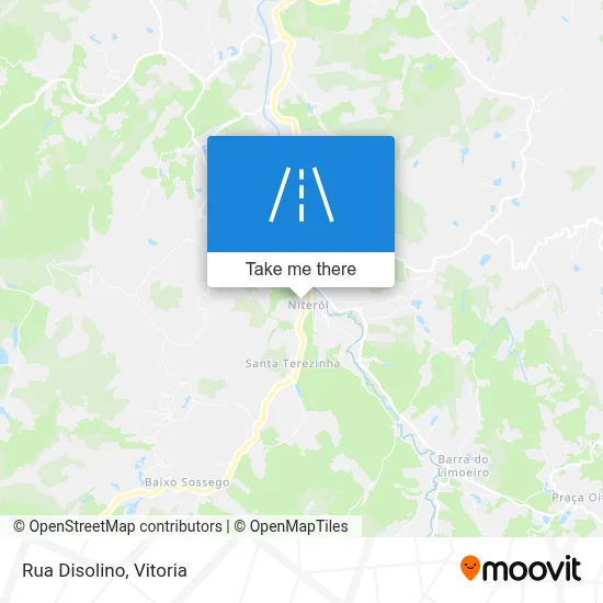 Rua Disolino map