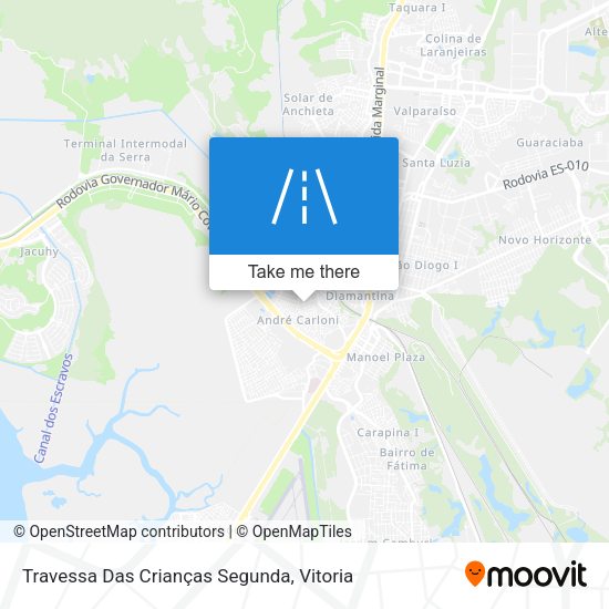 Travessa Das Crianças Segunda map