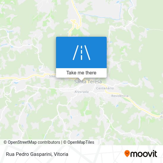 Rua Pedro Gasparini map