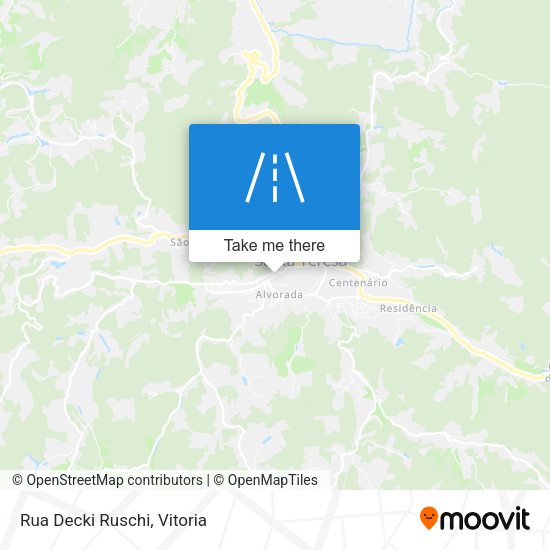 Rua Decki Ruschi map