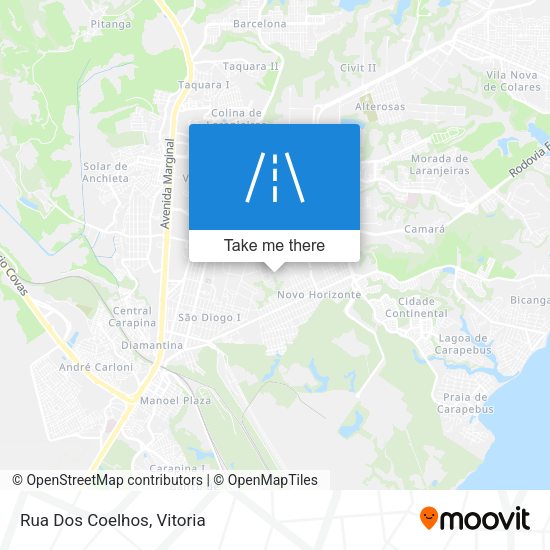 Rua Dos Coelhos map