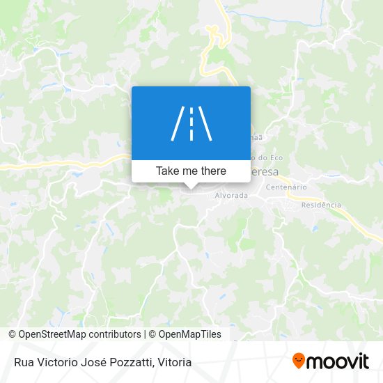Rua Victorio José Pozzatti map