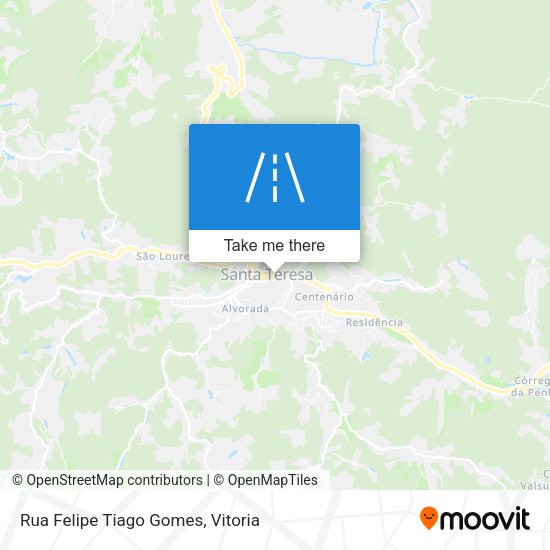 Rua Felipe Tiago Gomes map