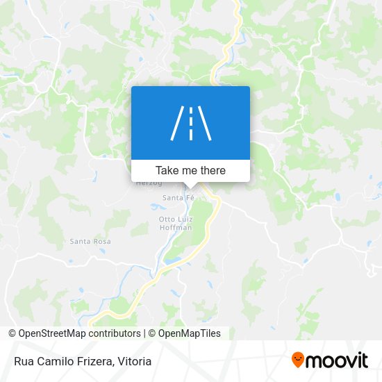 Rua Camilo Frizera map