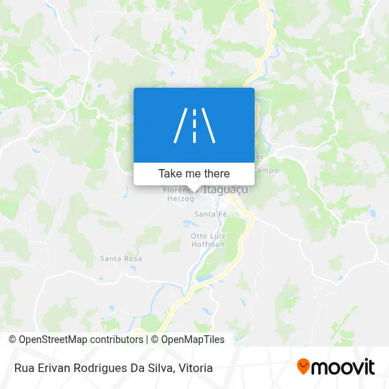 Rua Erivan Rodrigues Da Silva map