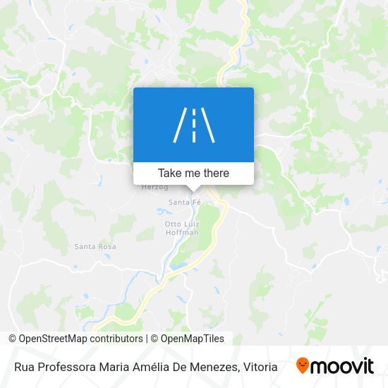 Rua Professora Maria Amélia De Menezes map