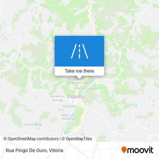 Rua Pingo De Ouro map