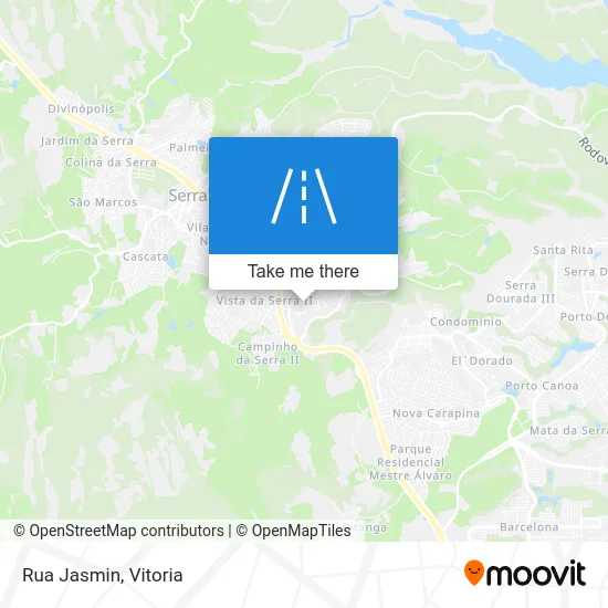 Rua Jasmin map