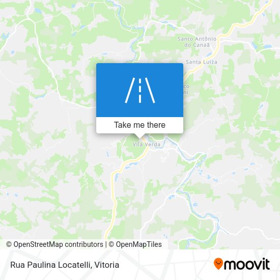 Rua Paulina Locatelli map