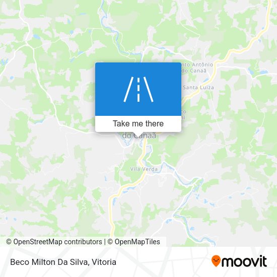 Beco Milton Da Silva map
