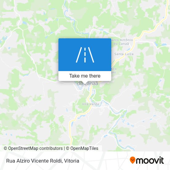 Rua Alziro Vicente Roldi map