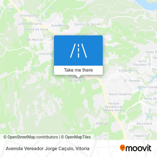 Avenida Vereador Jorge Caçulo map