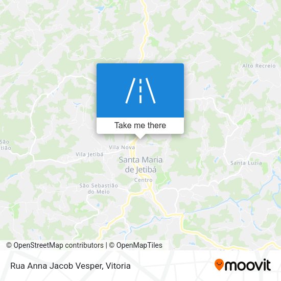 Rua Anna Jacob Vesper map
