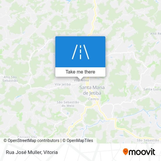 Rua José Muller map